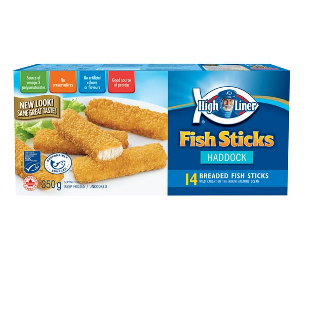 High Liner Haddock Breaded Fish Sticks 350 g Walmart.ca